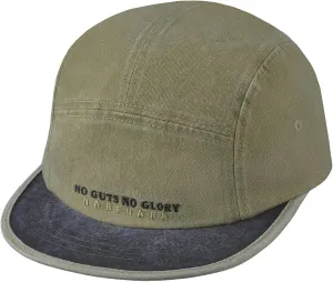 Clakllie 5 Panel Hat for Men Vintage Flat Brim Baseball Cap Adjustable Fitted Hat Lightweight Cotton Trucker Hat for Outdoor