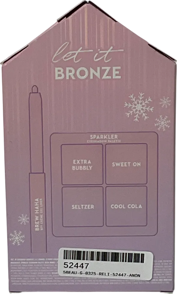 colourpop Let It Bronze Eyeshadow & Eyeliner Kit Bronze One size