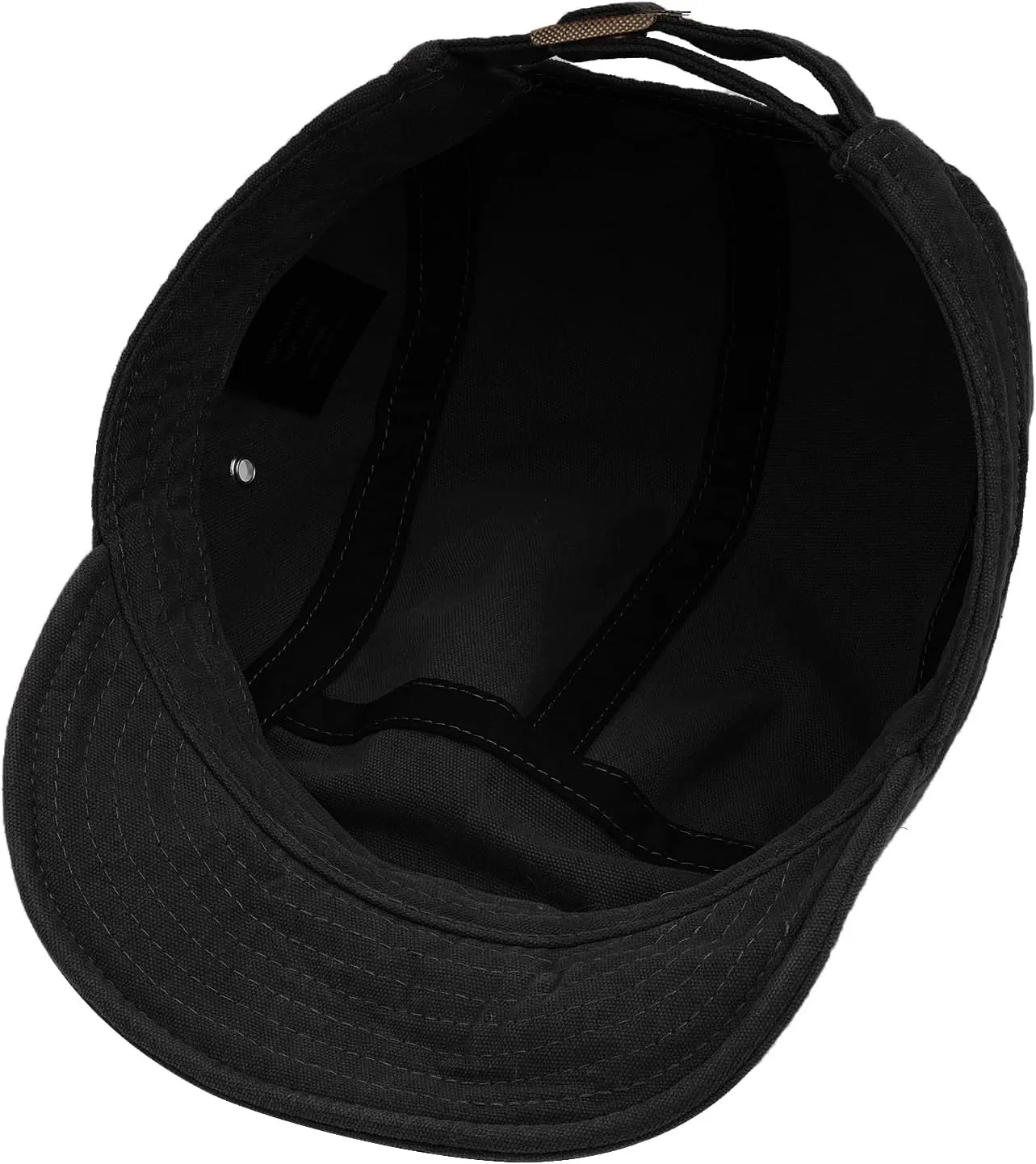 Croogo 5 Panel Short Brim Baseball Cap Soft Trucker Hats Short Bill Cadet Caps Casual Umpire Dad Hats Snapback Hats for Men
