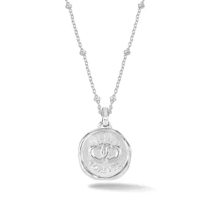 Entwined Hearts Talisman Necklace