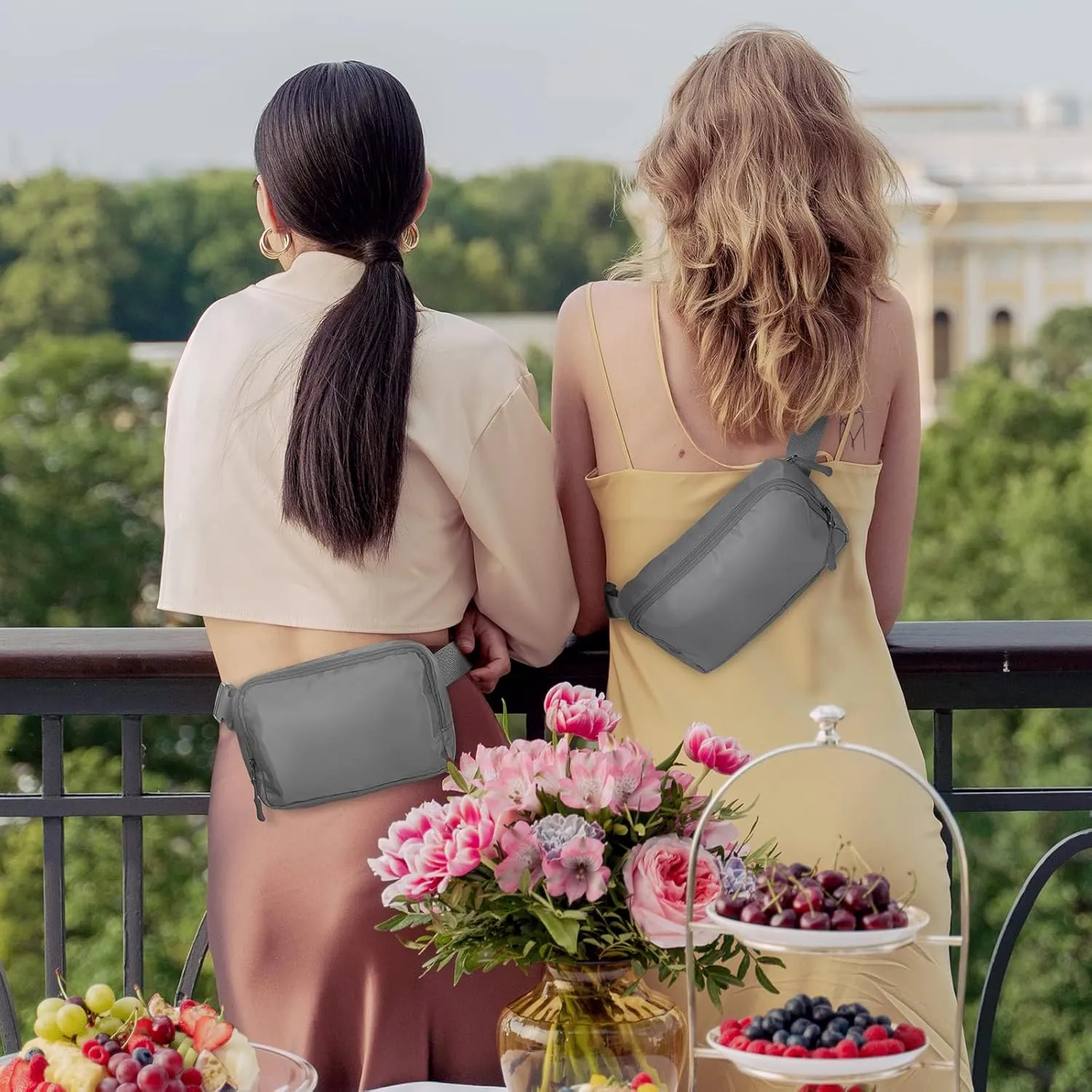 Fanny Pack,Belt Bag,40 Inch Asjustable Strap Everywhere Belt Bag,for Women and Men