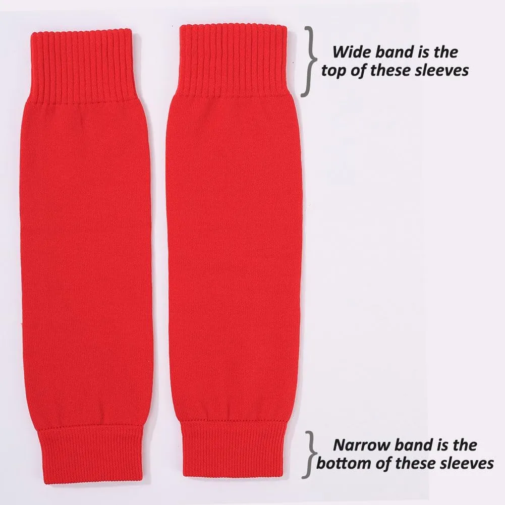 Fitliva Leg Sleeves - Grip Socks Alternative to Long Sports Socks - Multicolor (3/12 Pairs)