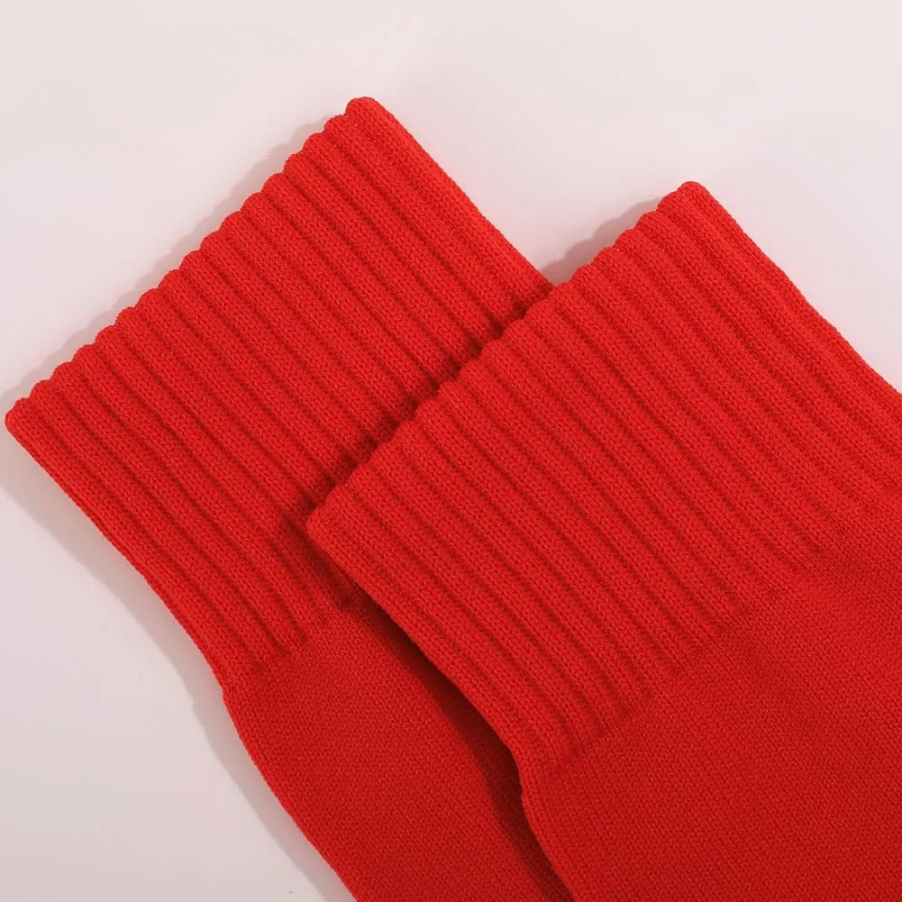 Fitliva Leg Sleeves - Grip Socks Alternative to Long Sports Socks - Multicolor (3/12 Pairs)