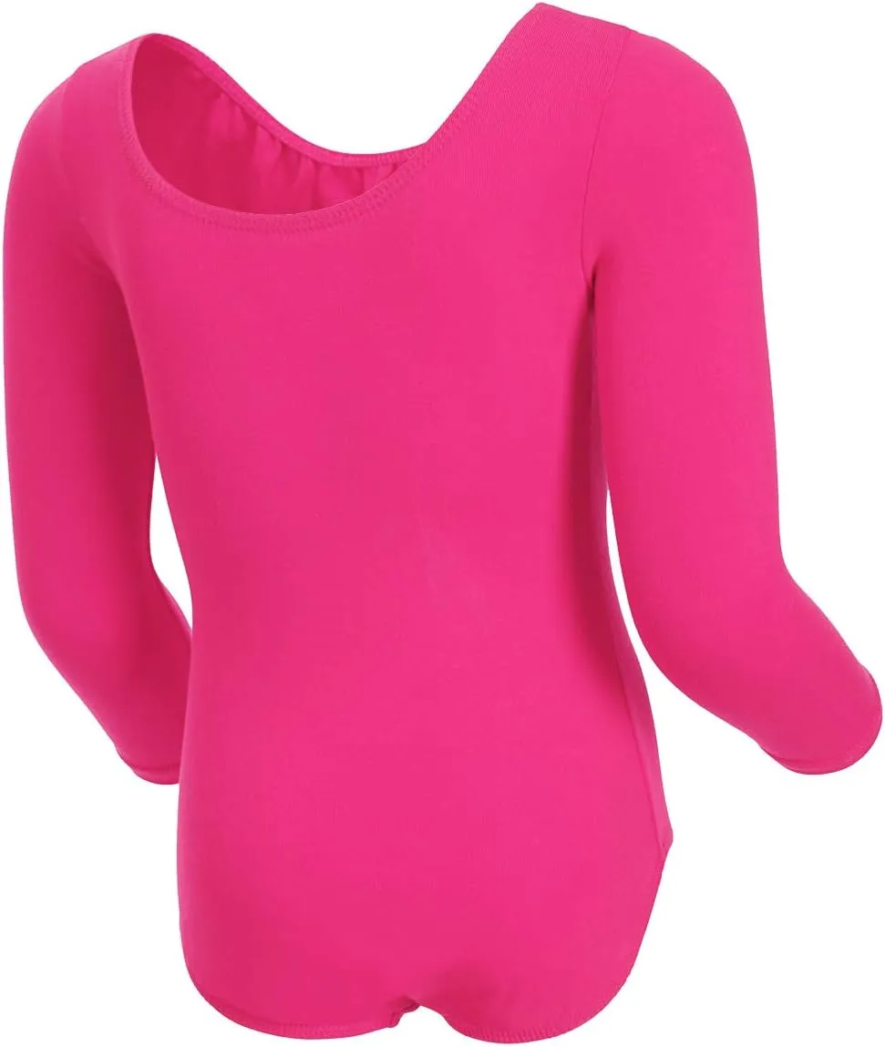 Magic Town Long Sleeve Leotards Dance Dress for Girls Toddler Leotard Ballet Skirt