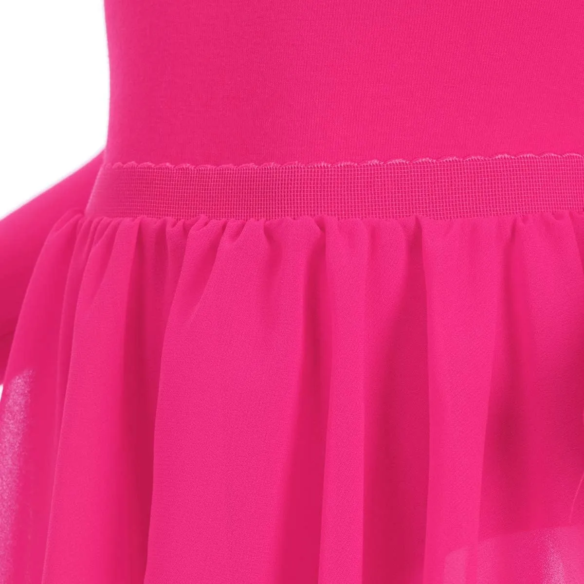 Magic Town Long Sleeve Leotards Dance Dress for Girls Toddler Leotard Ballet Skirt