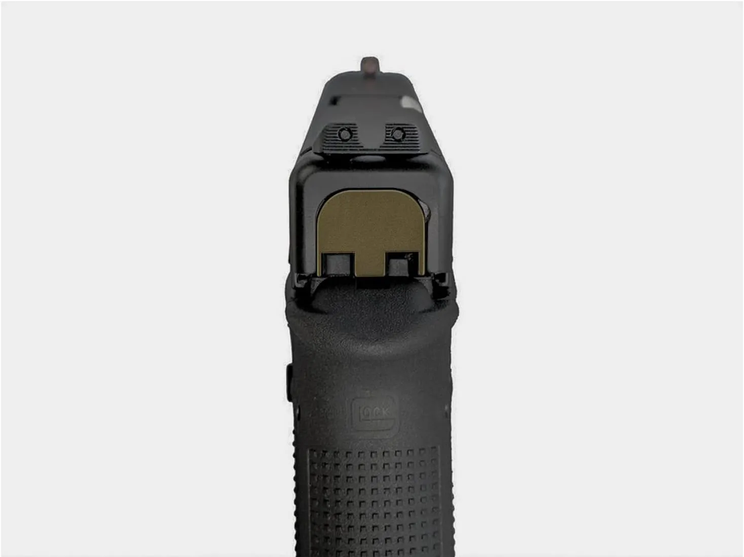 NDZ Performance Rear Slide Cover Plate for Glock 17 19 19X 20 21 22 23 26 27 34 45 & 47 49 Gen 5 9MM .40 S&W Laser Engraved Aluminum in Black, Made in The USA - Choose Design