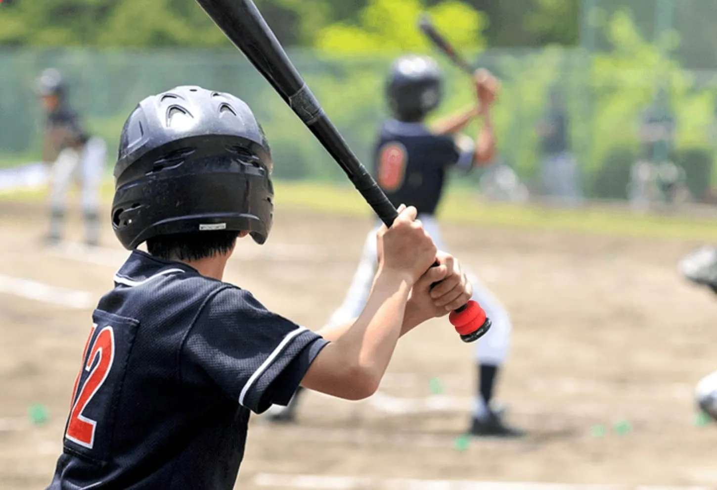 Orbis Bat Grip Choke Up Rings with Baseball Icons, 4 Pack, Bat Knob Stacker for Youth Baseball, Softball and Tee Ball, Improve Grip and Reduce Sting