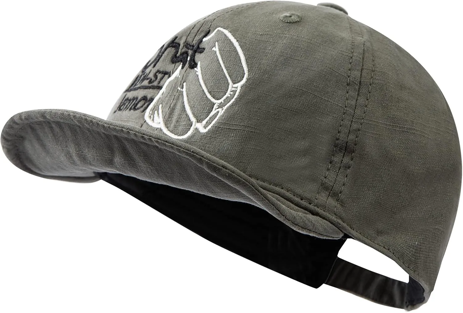 Short Brim Baseball Cap Casual Cadet Caps Flat Bill Trucker Hat Dad Hats Lightweight Umpire Hat Hip Hop Dancing Hats
