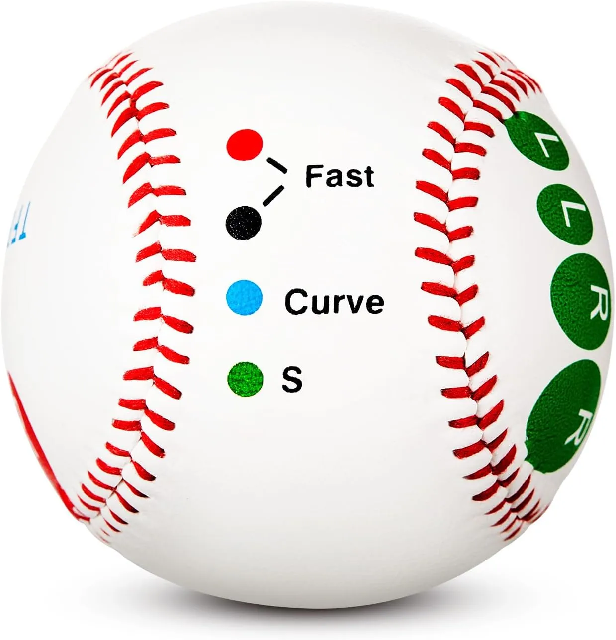 Training Baseball with Finger Placement Markers Baseball Training Equipment for Teenagers Beginners to Learn Multiple Grips