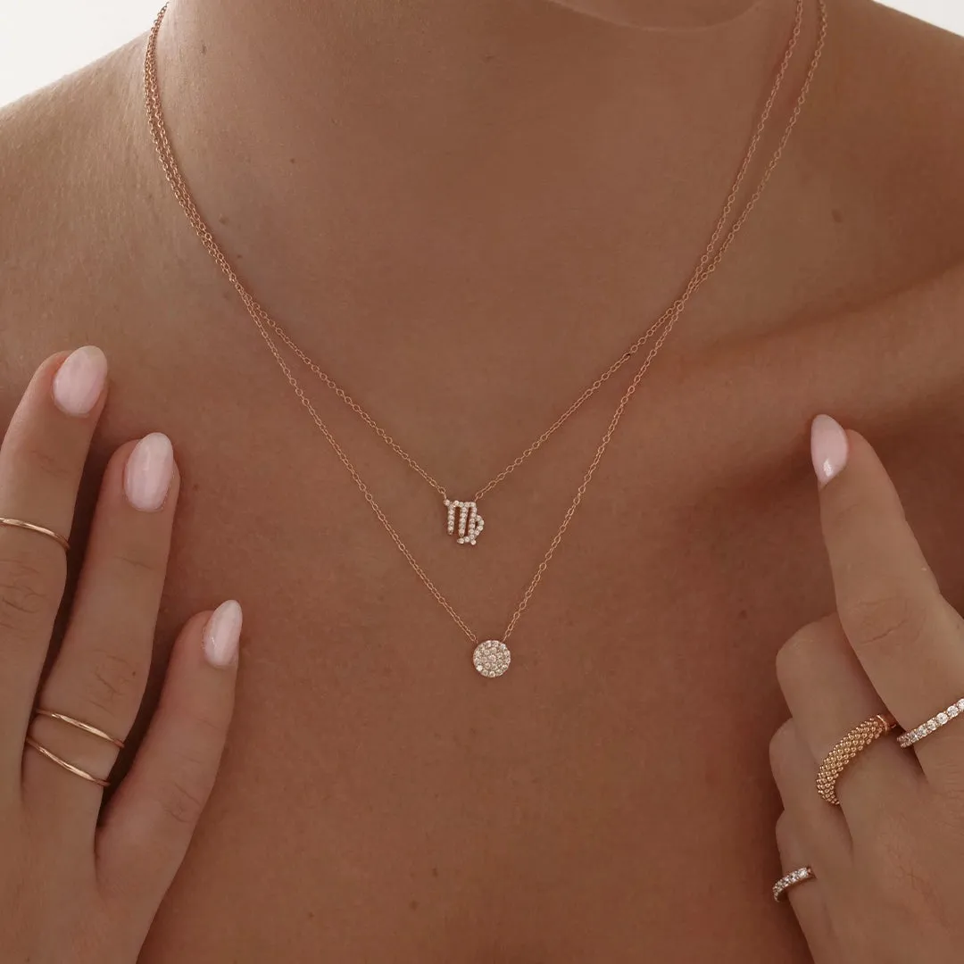 Virgo Charm Necklace