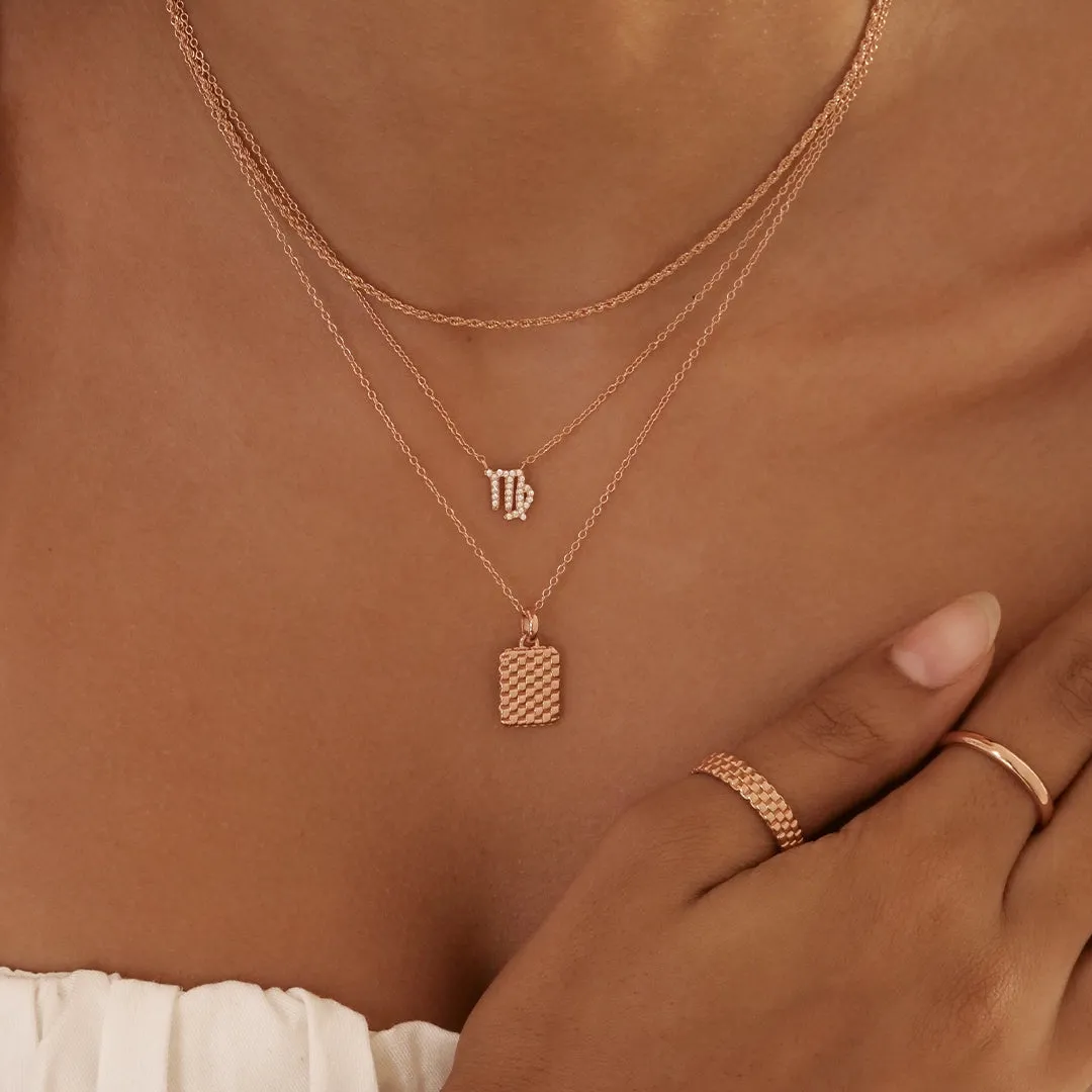 Virgo Charm Necklace