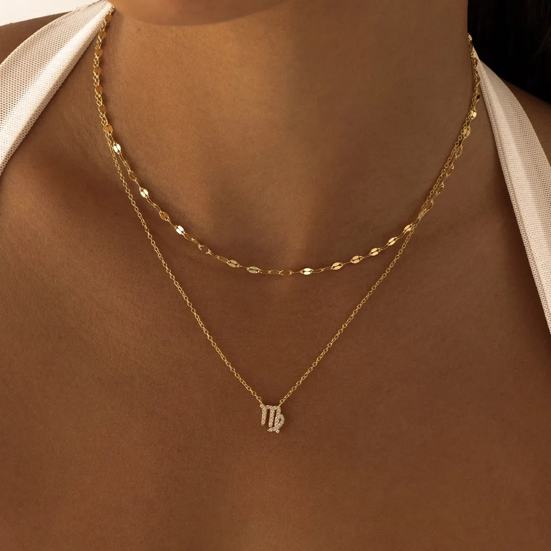 Virgo Charm Necklace